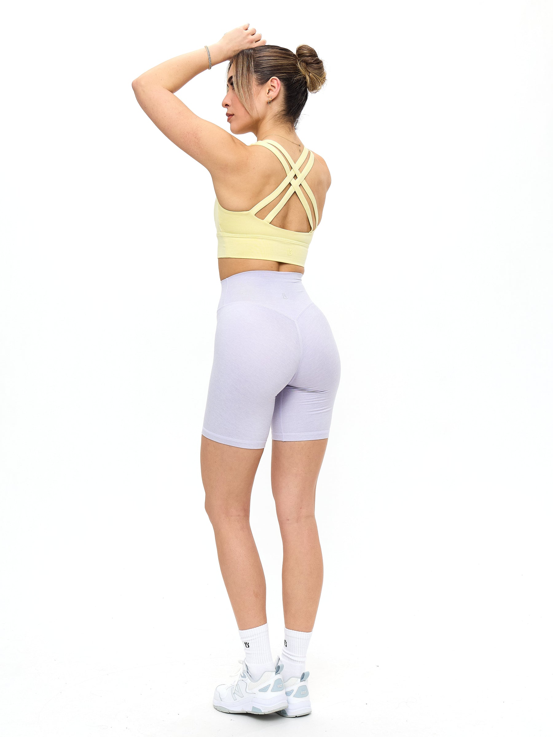 Twilight Dream Heather Sports Bra - Heather Sunbeam