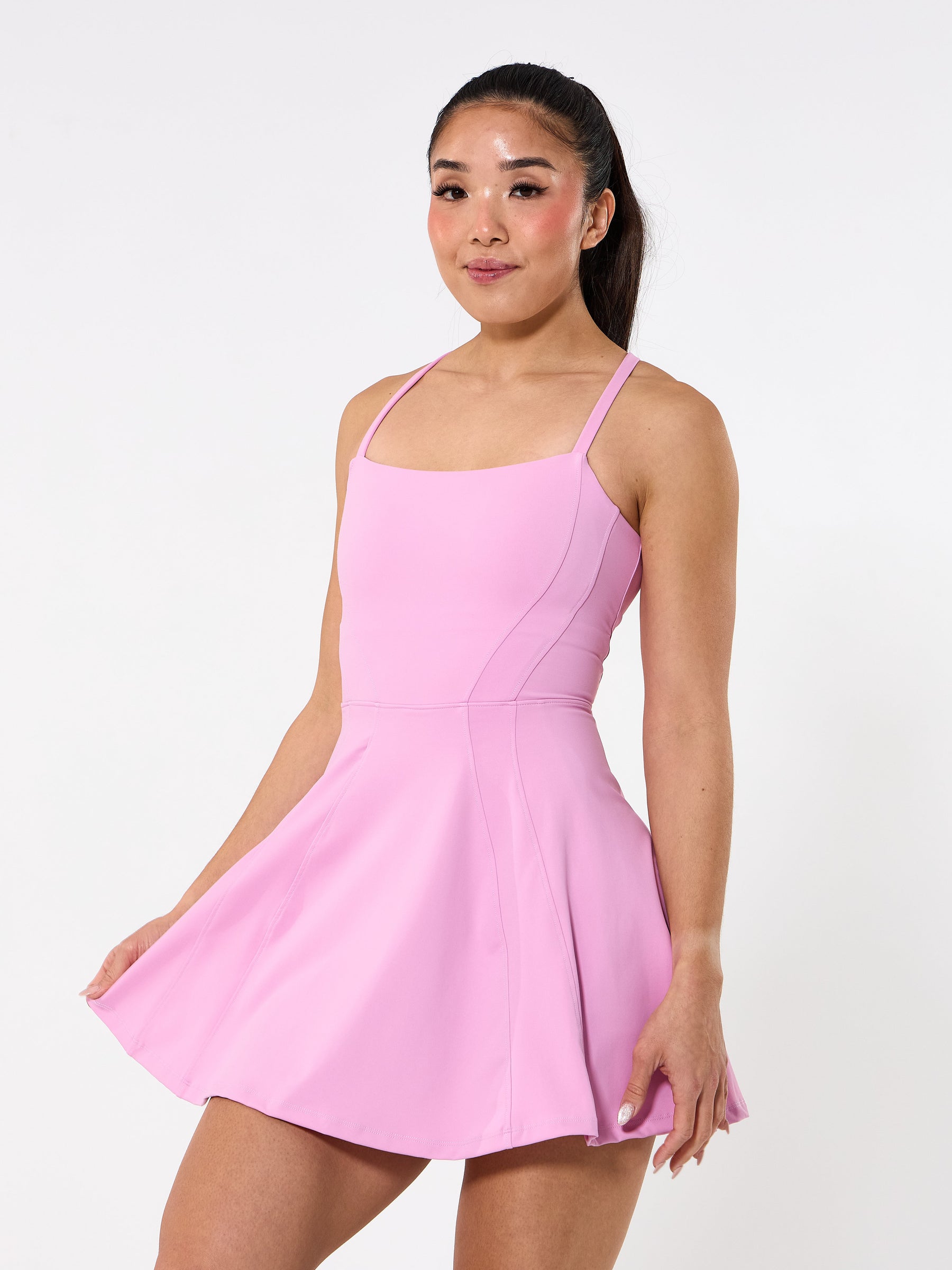 Bend and Snap Dress - Lover Pink
