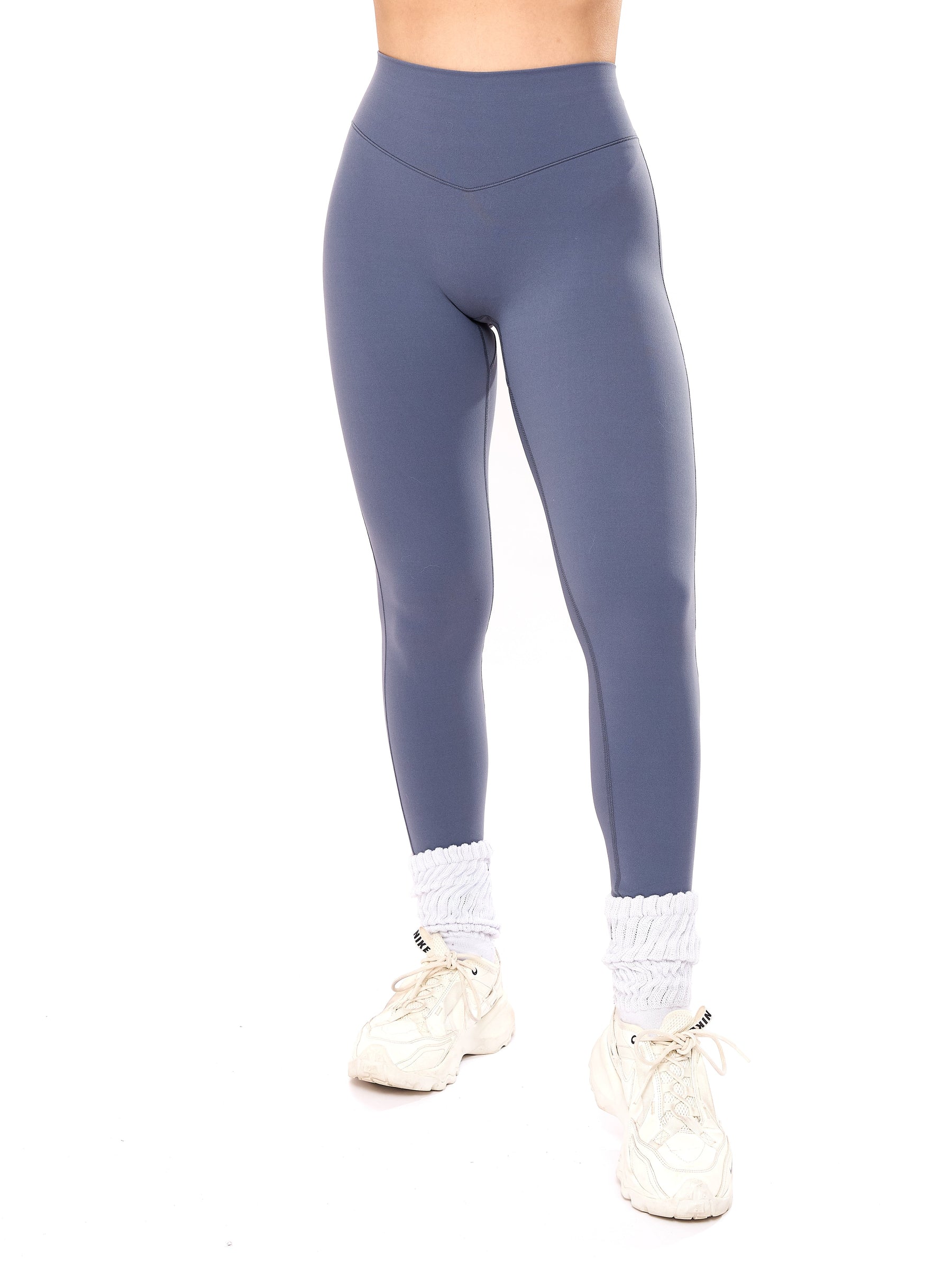 Aggressive Scrunch Legging - Barista Blue