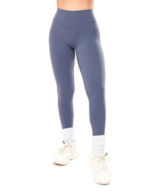 Aggressive Scrunch Legging - Barista Blue