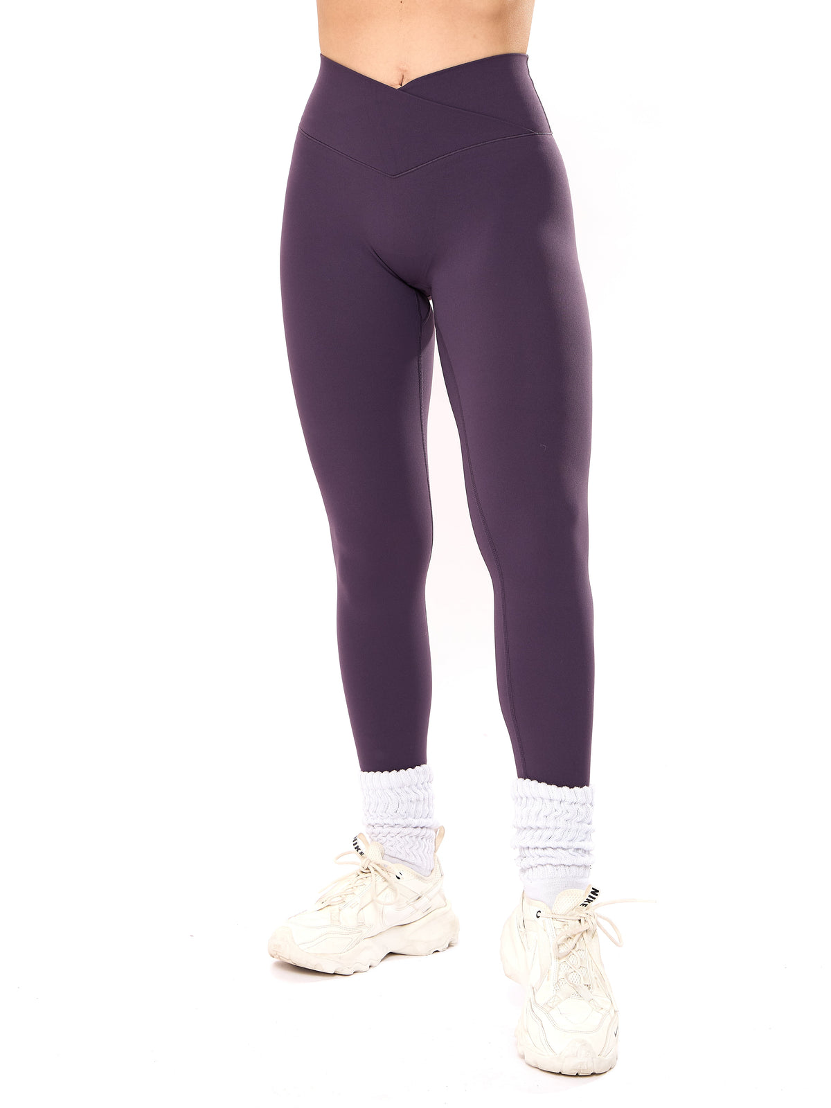 Legging Candid Cós Cruzado - Purple Shadow