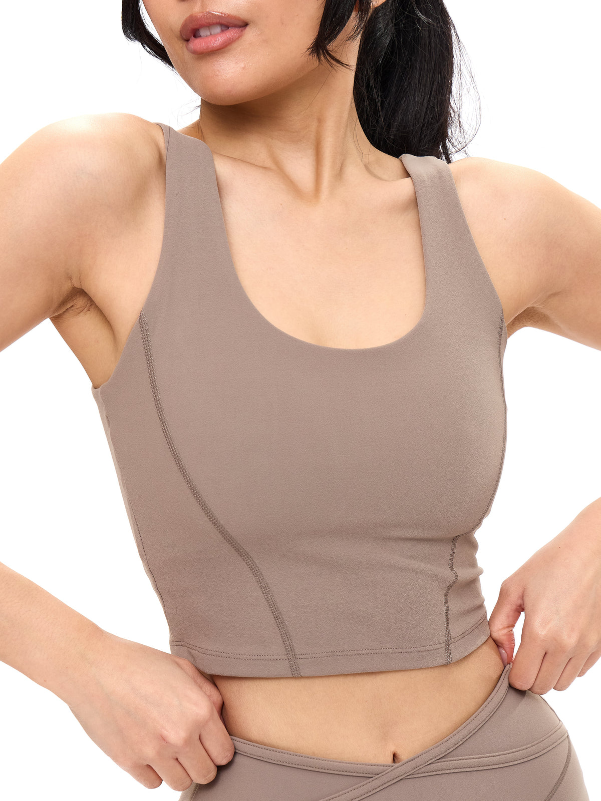 Crystal Crop V2 - Chai Latte