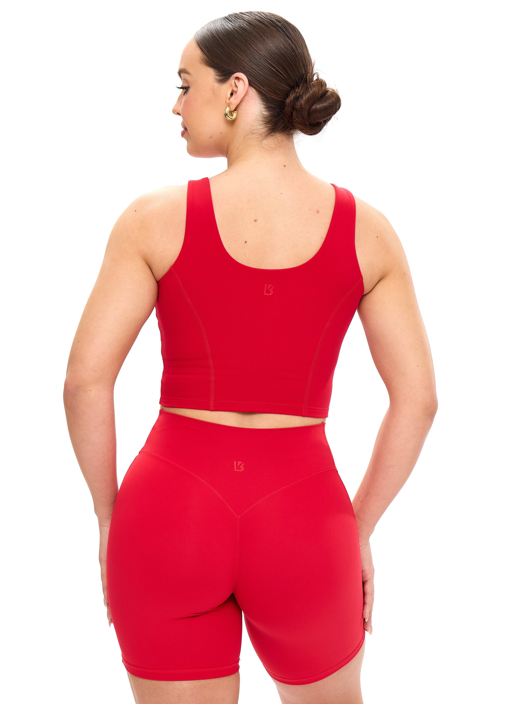 Crystal Crop V2 - Lipstick Red