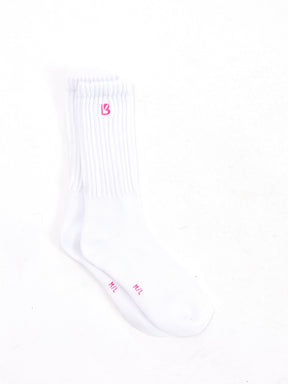 3 Pack Scrunch Socks - Multi White