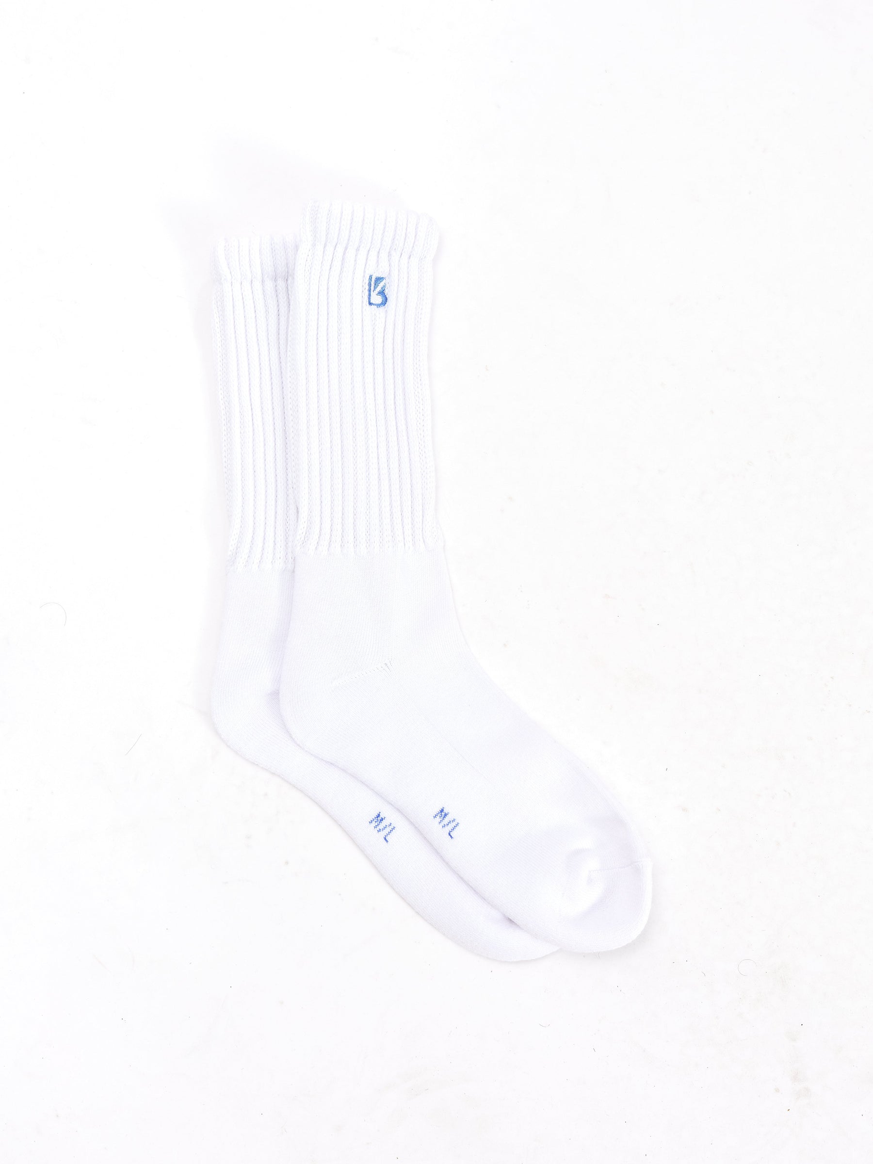 3 Pack Scrunch Socks - Multi White
