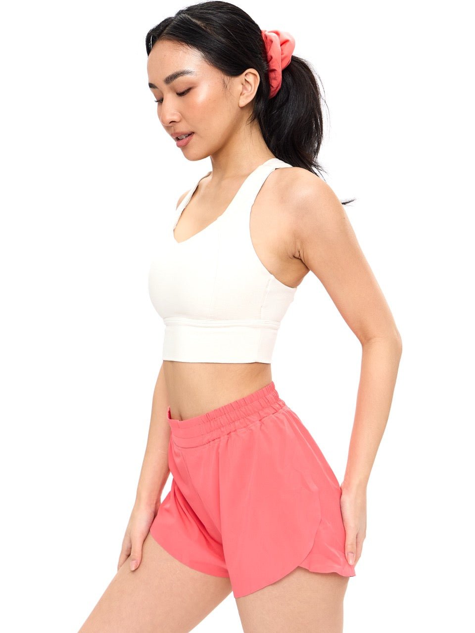 Twilight Dream Heather Sports Bra - Oat Milk