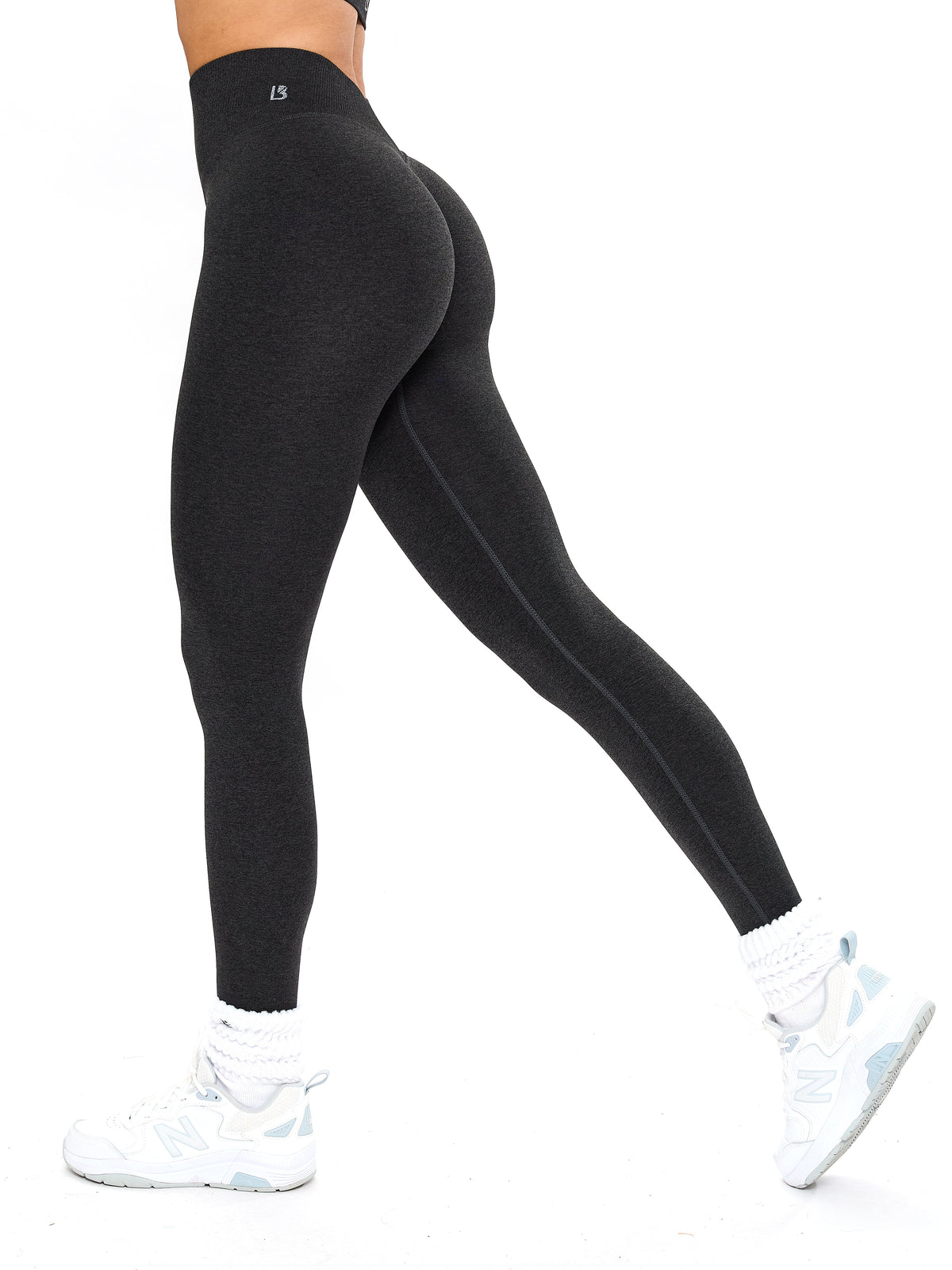 Vida Seamless Legging - Charcoal