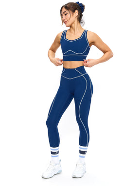 Legging Airbrush Ampulheta - Indigo Shadow