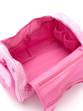 Ultimate Pocket Duffel - Pink Gingham