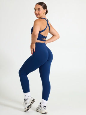Aggressive Scrunch Legging - Indigo Shadow