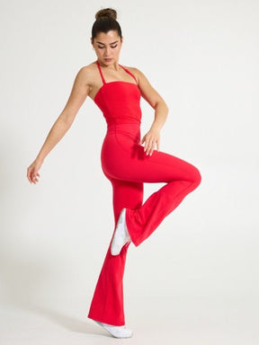 Butter Bandeau Crop - Salsa Red