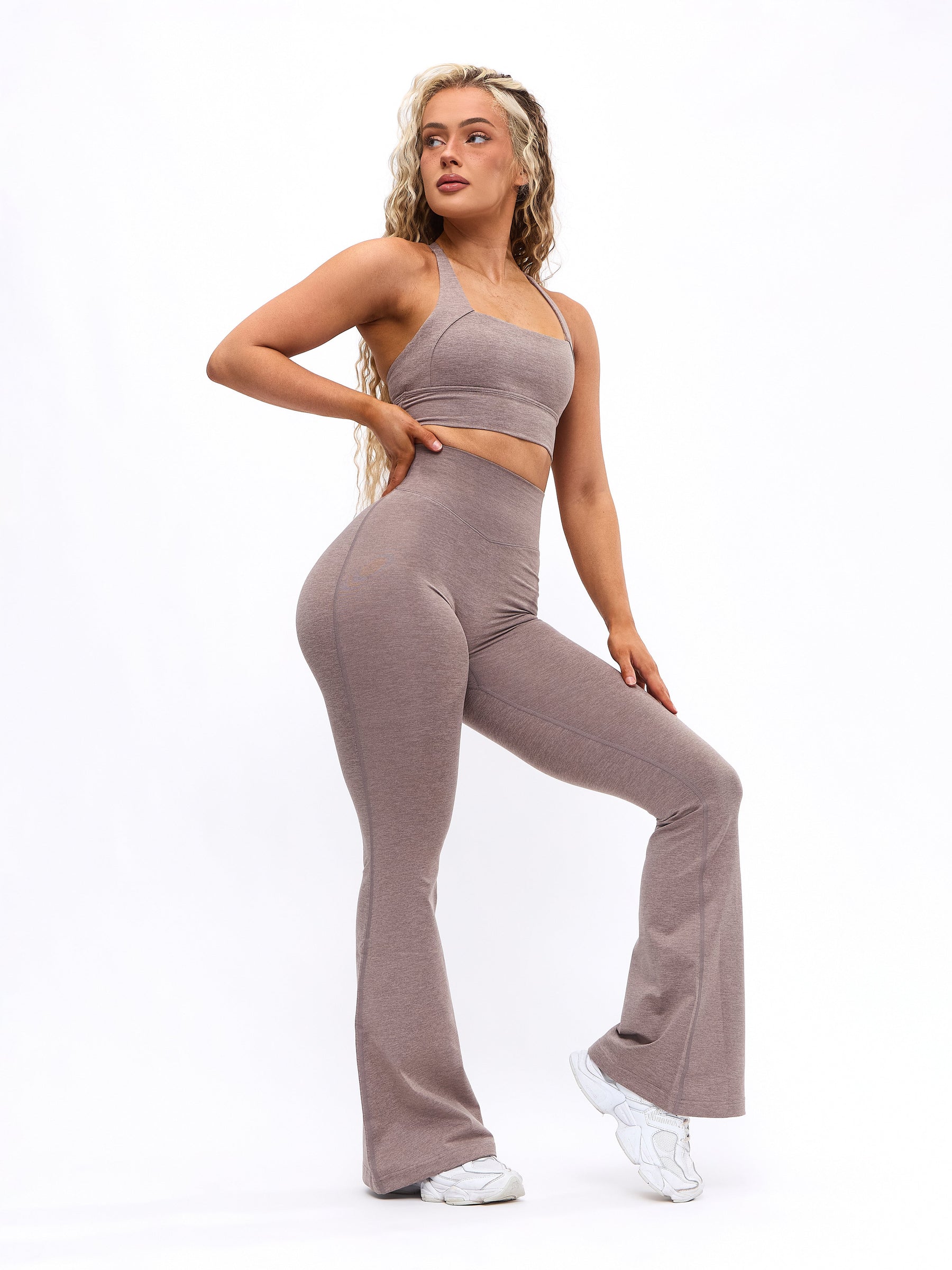 Legging Dream Flare Mesclada - Grit