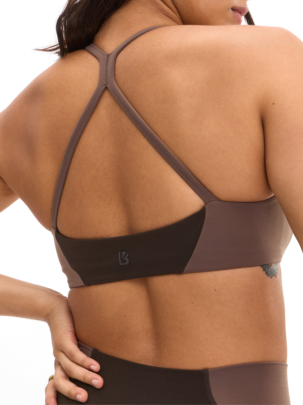 Aurora Sports Bra - Cold Brew and Grounds