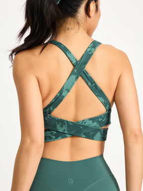Alpha Sports Bra - Ivy Dahlia