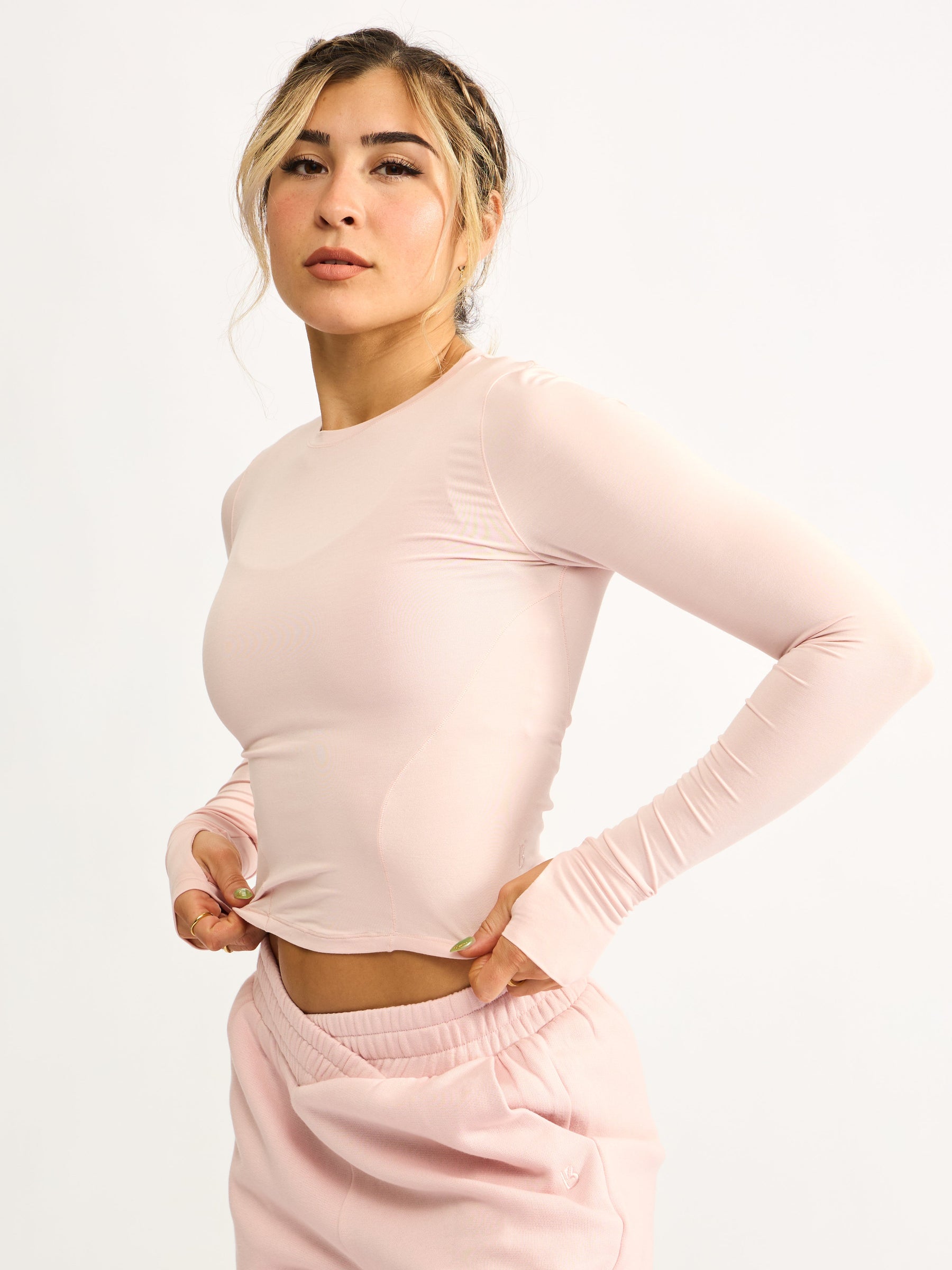 Halo Long Sleeve Baby Tee - Love Story