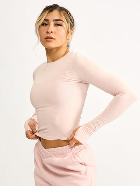 Halo Long Sleeve Baby Tee - Love Story