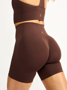 Waterfall Seamless Short 6" - Truffle