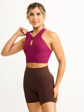 Waterfall Seamless Short 6" - Truffle