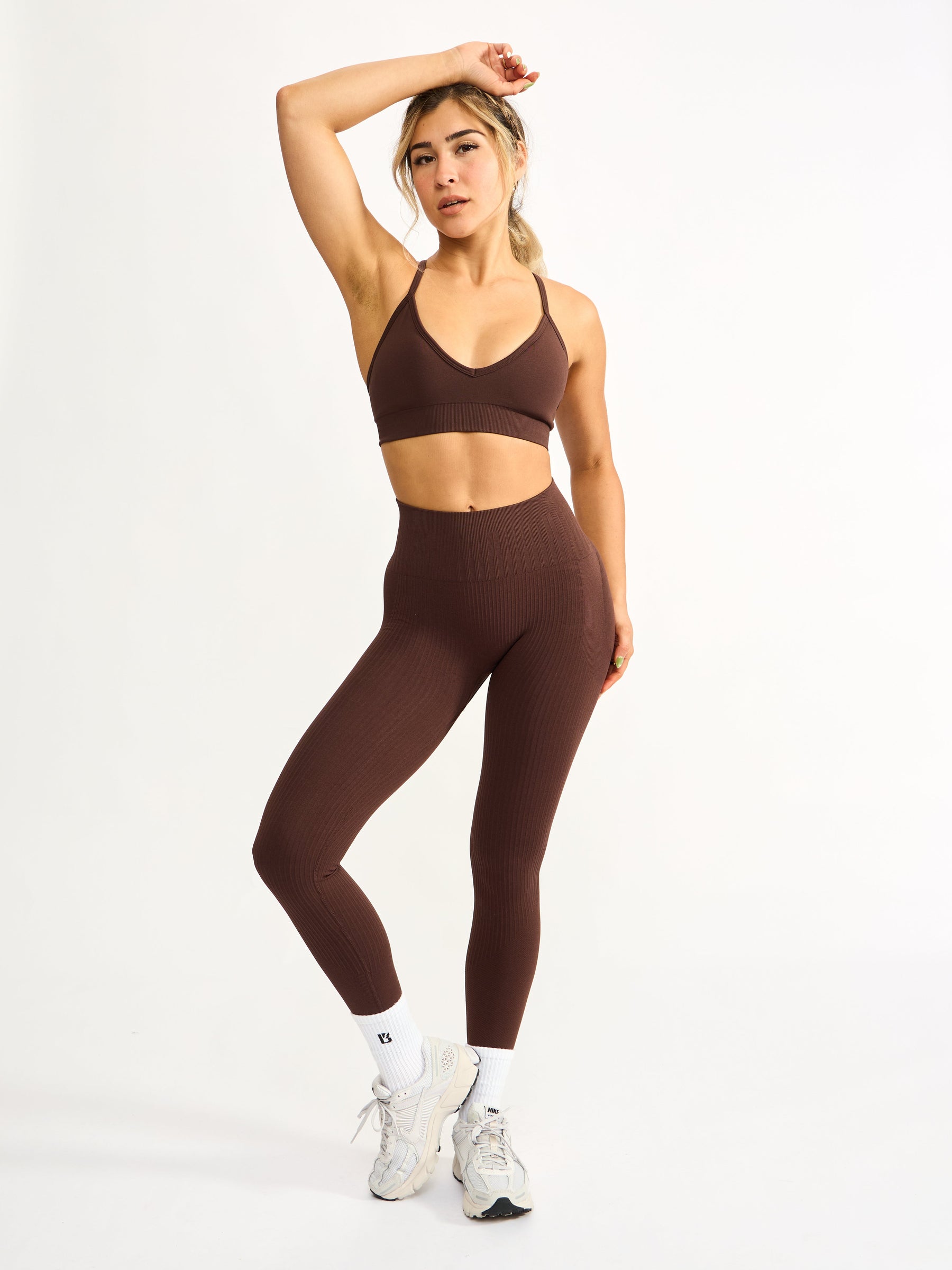 Waterfall Seamless Legging - Truffle