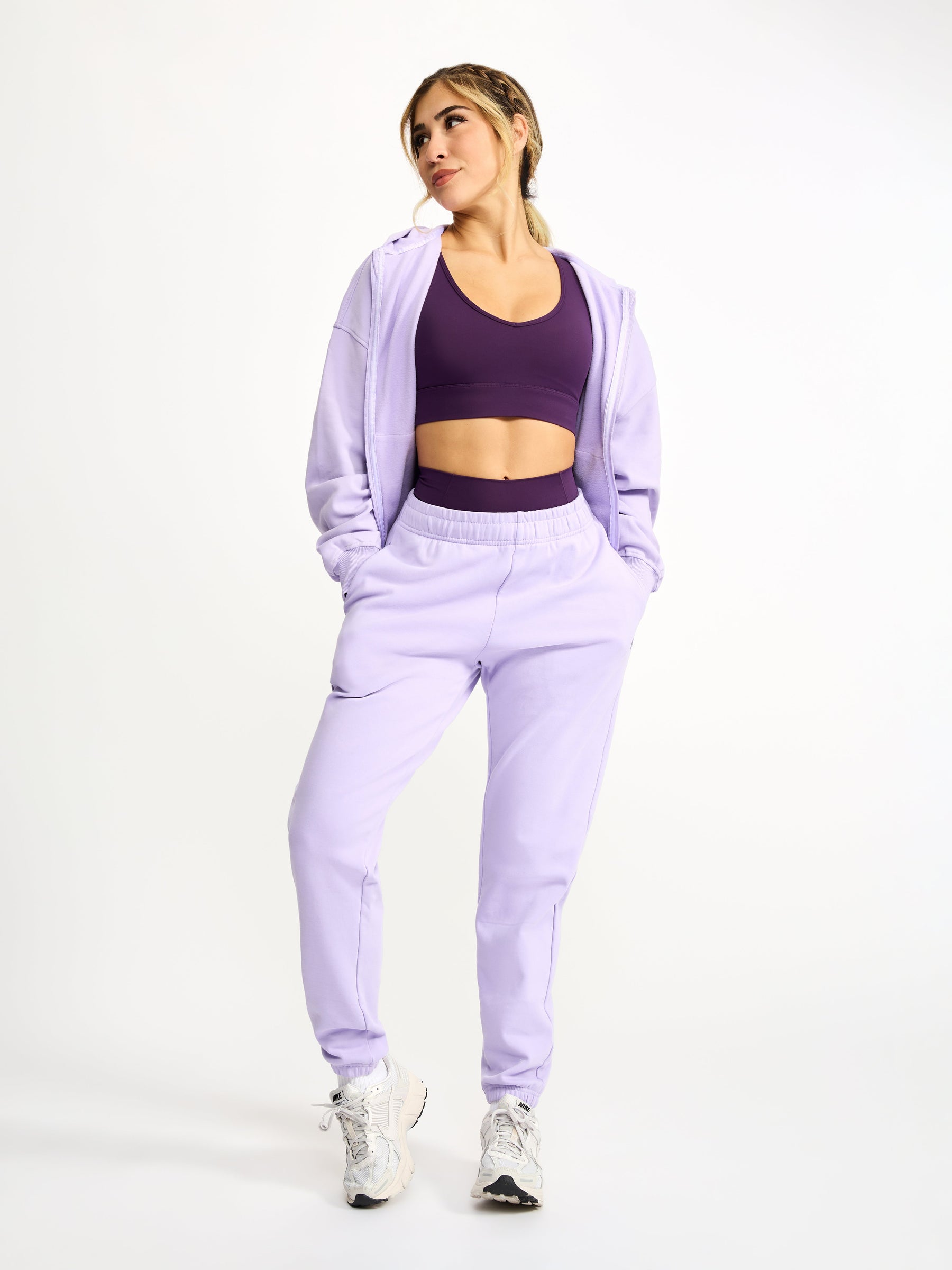 Boyfriend Cloud Jogger - Frosted Purple