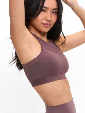 Wicked Sports Bra - Mocha Berry