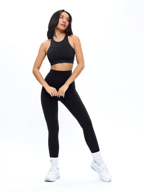 Wicked Sports Bra - Carbon Black