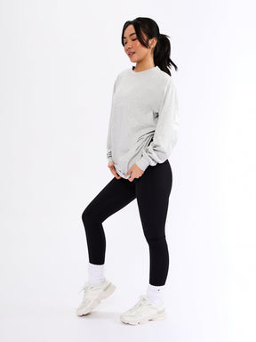 Break Long Sleeve Tee - Heather Grey