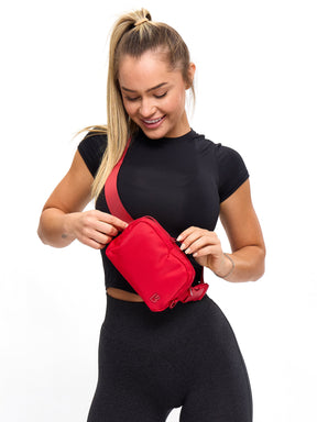 Breakthrough Belt Bag - Lipstick Red