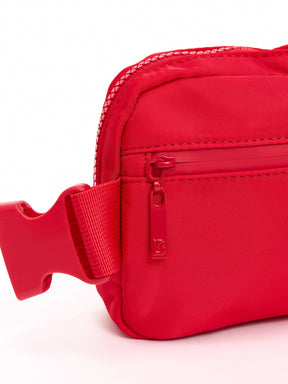 Breakthrough Belt Bag - Lipstick Red