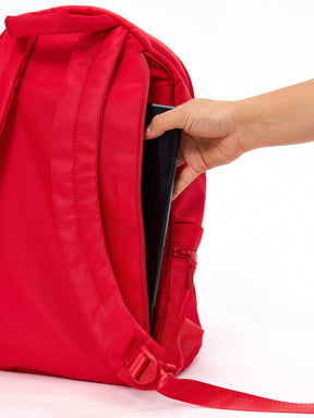 Game Changer Backpack - Lipstick Red
