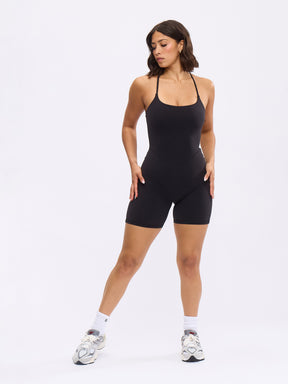 Legacy Bodysuit 6" - Onyx Black