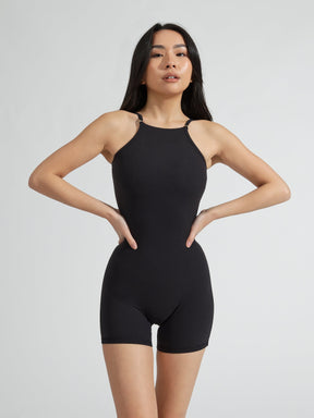 Ivy Bodysuit 6'' - Onyx Black