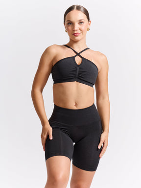 Wonder Seamless Sports Bra - Charcoal