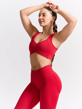 Form Seamless Sports Bra - Lipstick Red