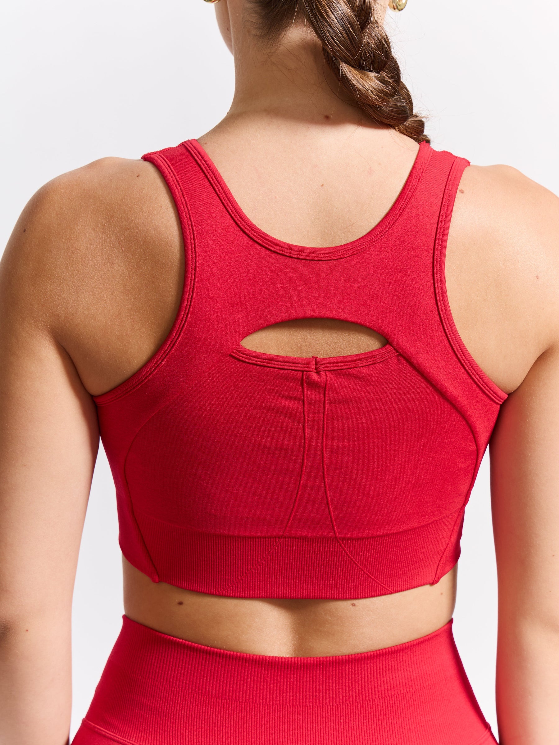 Form Seamless Sports Bra - Lipstick Red