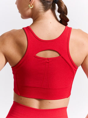 Form Seamless Sports Bra - Salsa Red