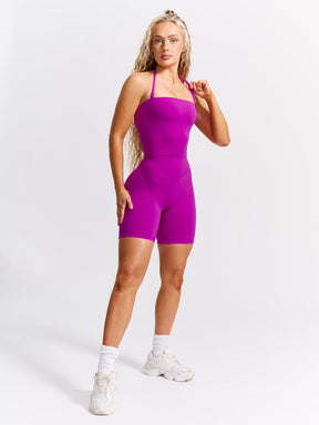 Butter Bandeau Crop - Grape Juice