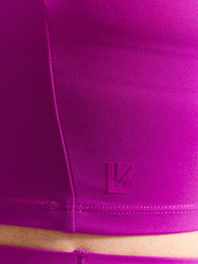 Butter Bandeau Crop - Grape Juice