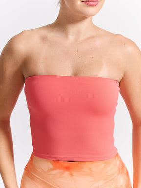Butter Bandeau Crop - Tequila Sunrise